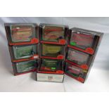 10 EFE 1:76 SCALE LONDON AREA MODEL BUSES INCLUDING 15601 - ROUTEMASTER BUS LONDON TRANSPORT, B.O.A.