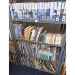 SELECTION OF VARIOUS AVIATION RELATED BOOKS & MAGAZINES OVER FOUR SHELVES