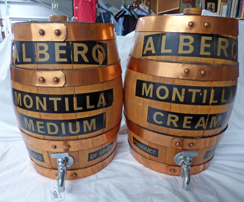 PAIR OF "ALBERO" CASKS -2-