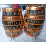 PAIR OF "ALBERO" CASKS -2-