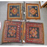TWO MIDDLE EASTERN SADDLE BAGS