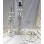 2 CLASSICAL FIGURE TABLE LAMPS -2-