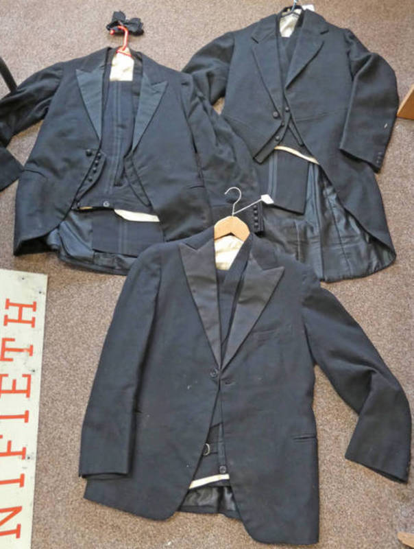 THREE DINNER JACKETS,