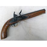 EARLY 19TH CENTURY FLINTLOCK .577 SERVICE PISTOL WITH 23.