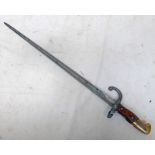 FRENCH MODEL 1874 BAYONET WITH 52 CM LONG BLADE ,