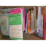 SELECTION OF VARIOUS OS MAPS ETC IN ONE BOX