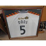 FRAMED DUNDEE UNITED AWAY STRIP, NO.
