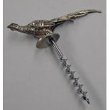 SILVER PHEASANT CORKSCREW,