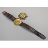 ZODIAC GENTS WRISTWATCH, CASE NO.