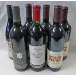 SELECTION OF VARIOUS AUSTRALIAN SOUTH AFRICAN & TURKISH WINE TO INCLUDE THE SOCIETY'S CAPE RED,