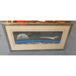 FRAMED LIMITED EDITION PRINT - HEAVENLY BODIES SIGNED IN PENCIL MARTIN ALLEN 123/250 BY CAPT,