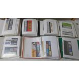 7 FOLDERS OF VARIOUS GB PRESENTATION PACKS FROM THE 1970'S ONWARDS INCLUDING SUBMARINES, HORSES,