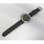 GENTS U-BOAT ITALO FONTANA WRISTWATCH Condition Report: It is an automatic,