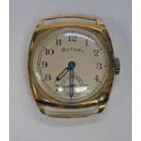 9CT GOLD ROTARY WRISTWATCH - 15G