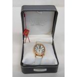 LADIES BURGI DIAMOND WRISTWATCH IN BOX