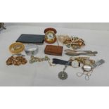 SELECTION OF VARIOUS WATCHES, NECKLACES,