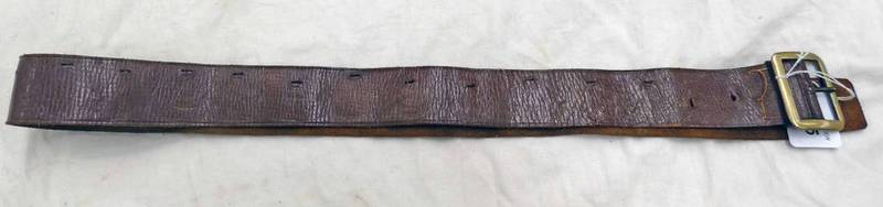 44" WW1 GERMAN LEATHER BELT