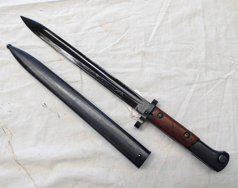 GERMAN MADE CZECH VZ-24 BAYONET WITH 29.