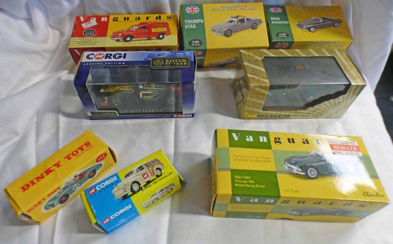 SELECTION OF VARIOUS MODEL VEHICLES FROM CORGI ATLAS,