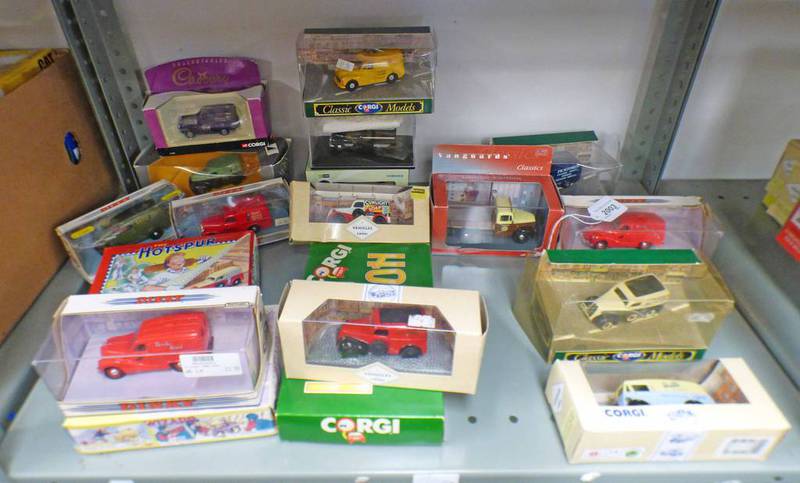 SELECTION OF MODERN DINKY, CORGI,