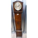 EARLY 20TH CENTURY OAK LONG CASE CLOCK,