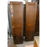 11 PAINTED PINE FOLDING DOORS Condition Report: The doors have paint marks,