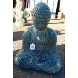 RECONSTITUTED STONE GARDEN BUDDHA