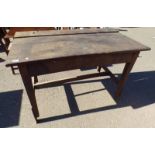 PINE WORK TABLE,