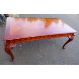 EASTERN HARDWOOD COFFEE TABLE,