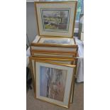 FRAMED MACINTOSH PATRICK PRINTS SINGED IN PENCIL,