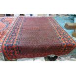 HAND WOVEN PERSIAN HAMADAN VILLAGE RUG 135 X 190CM