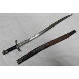 1856 PATTERN SWORD BAYONET BY MOLE WITH 57.