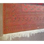 RED MIDDLE EASTERN CARPET 205CM X 250CM