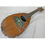 8 STRING MANDOLIN WITH MOTHER OF PEARL INLAY