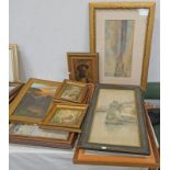 SELECTION OF VARIOUS FRAMED PICTURES, PRINTS,