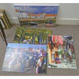 4 VARIOUS PRINTS MIXED SIZES SIGNED JACK MACDONALD 40 X 60 CM