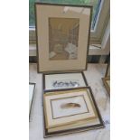 JEAN COWAN FRAMED WATERCOLOUR,