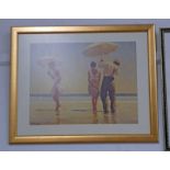 FRAMED PRINT AFTER VETTRIANO 46 X 50 CM