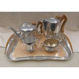 5 PIECE PICQUOT TEASET