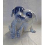 ROYAL COPENHAGEN FIGURE NO 260 POINTER PUPPIES - 15CM TALL