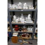 SELECTIION OF VARIOUS PORCELAIN INC TEASETS, DINNERWARE, ORNAMENTS,