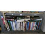 VARIOUS BOOKS OVER 1 SHELF