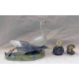 ROYAL COPENHAGEN GEESE MOUSE & OTTER