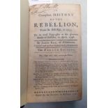 A COMPLEAT HISTORY OF THE REBELLION, FROM ITS FIRST RISE, IN 1745,