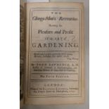 THE CLERGY-MAN'S RECREATION: SHEWING THE PLEASURE AND PROFIT OF THE ART OF GARDENING BY JOHN