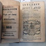 A PERFECT DESCRIPTION OF THE PEOPLE AND COUNTRY OF SCOTLAND BY SIR ANTHONY WELDON,