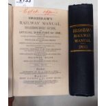 BRADSHAW'S RAILWAY MANUAL, SHAREHOLDERS' GUIDE, AND OFFICIAL DIRECTORY FOR 1892,