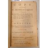 COPY OF WHAT DR ARCHIBALD CAMERON INTENDED TO HAVE DELIVERED TO THE SHERIFF OF MIDDLESEX AT THE