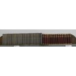 26 VOLUME SET OF THE LONDON EDITION WORKS OF WILLIAM MAKEPEACE THACKERAY TO INCLUDE VANITY FAIR,