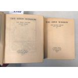 THE OPEN WINDOW IN 2 QUARTER VELLUM BOUND VOLUMES - 1910-11 Condition Report: No